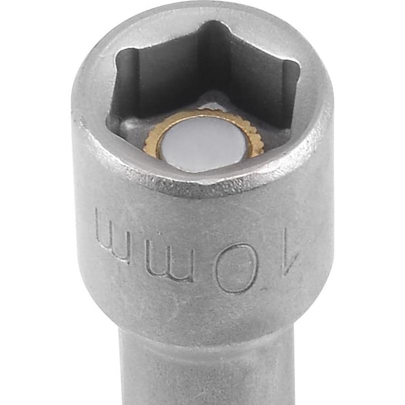 Destornillador Magnético 10mm uxcell 2 Pcs 65mm Acero