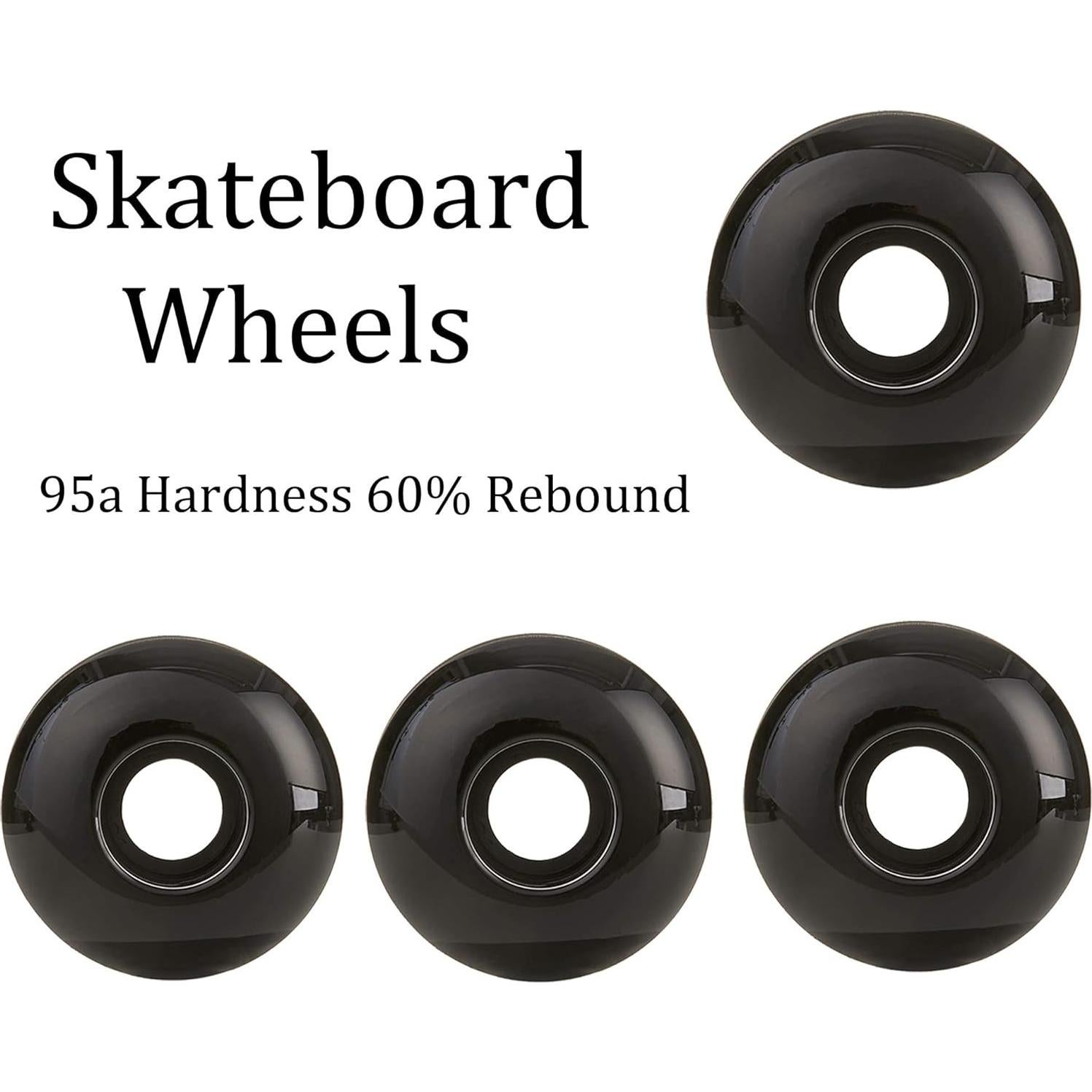 Juego de Skateboard AXDT Ejes y Ruedas 52mm y 60mm
