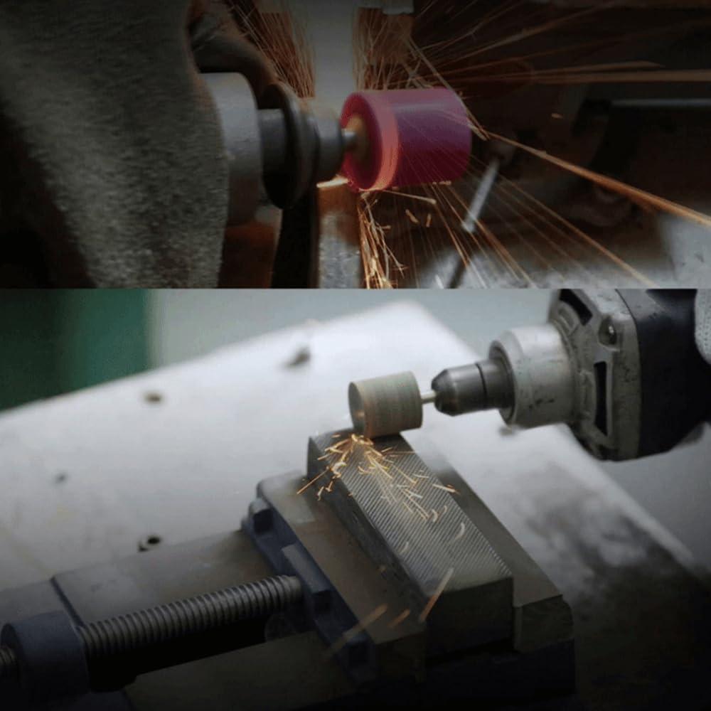 10 Piezas Piedras Abrasivas Dophee 6.35mm para Molienda