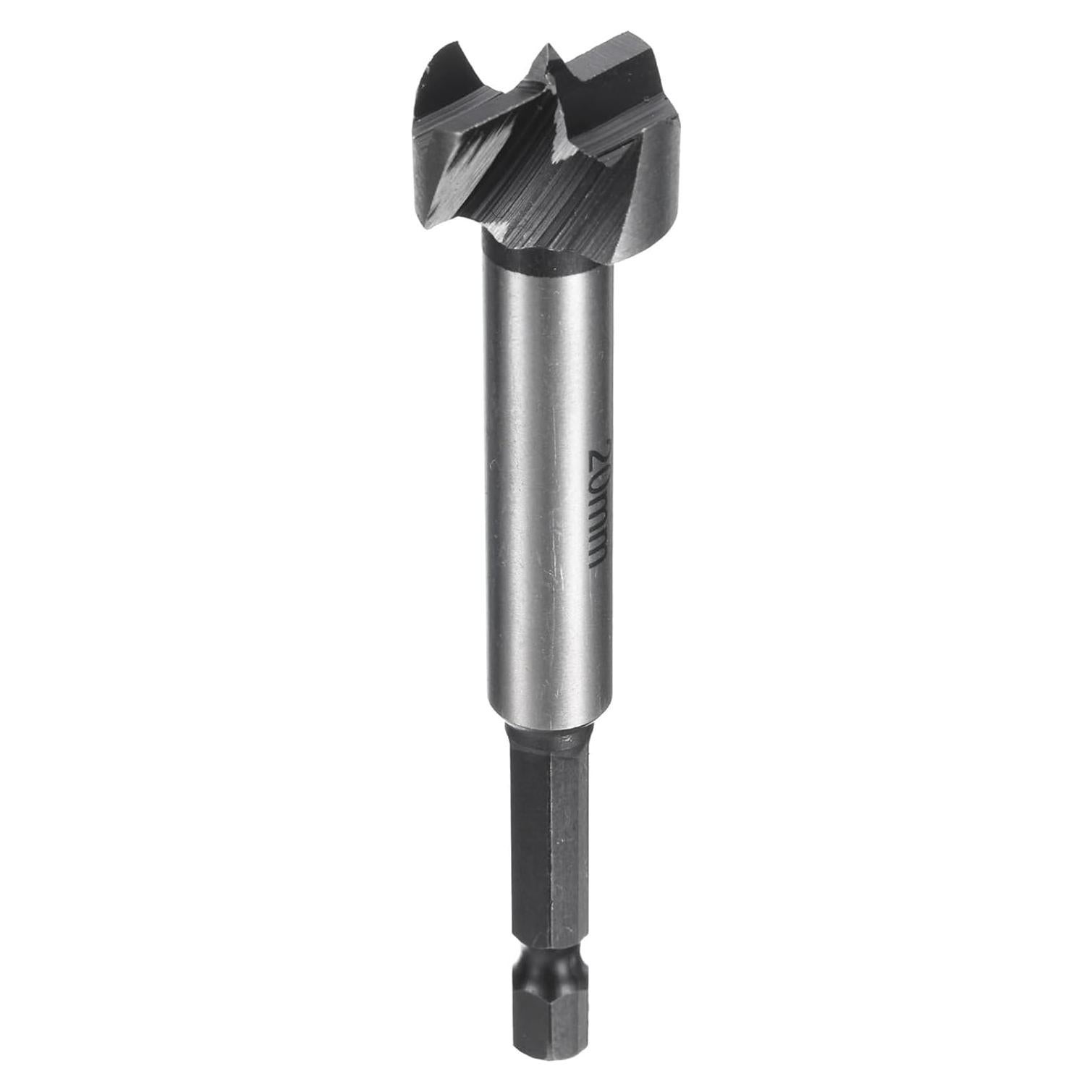 Broca Forstner HARFINGTON 20mm Acero Multi-Diente Hexagonal