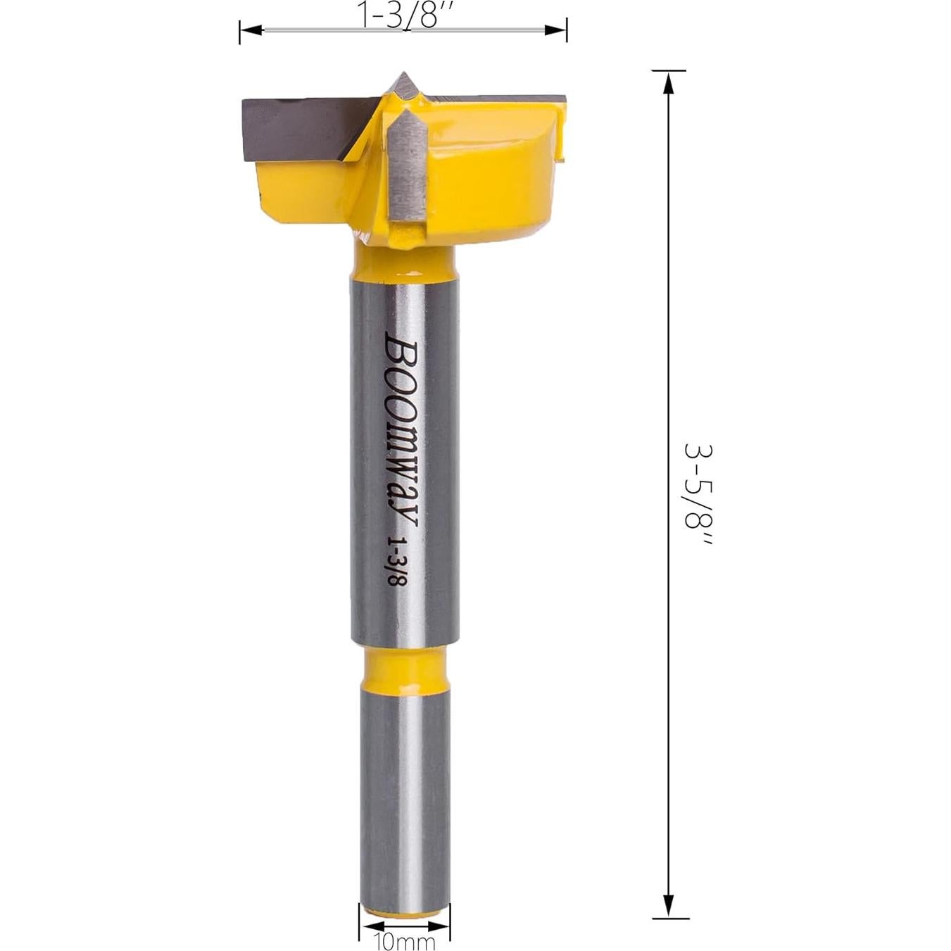 Broca Forstner Boomway 34.9mm Carburo para Carpintería