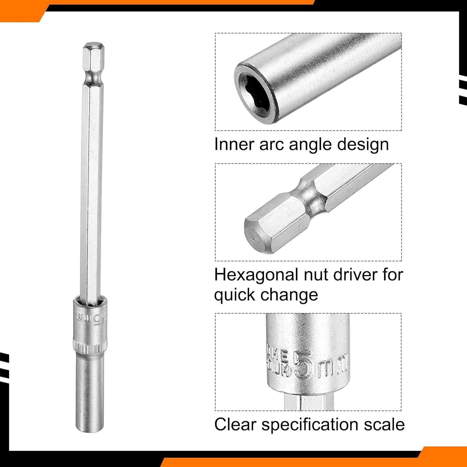 Controlador de Tuercas 5mm HARFINGTON 2 Piezas Hexagonal