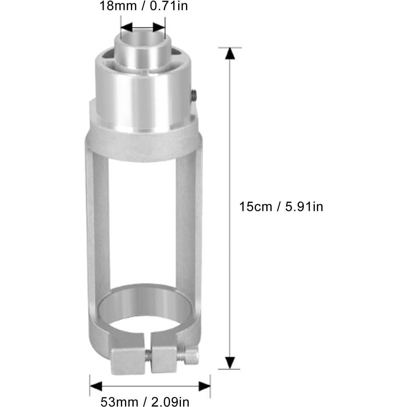 Adaptador de Broca Eujgoov para Agujeros Cuadrados 19mm