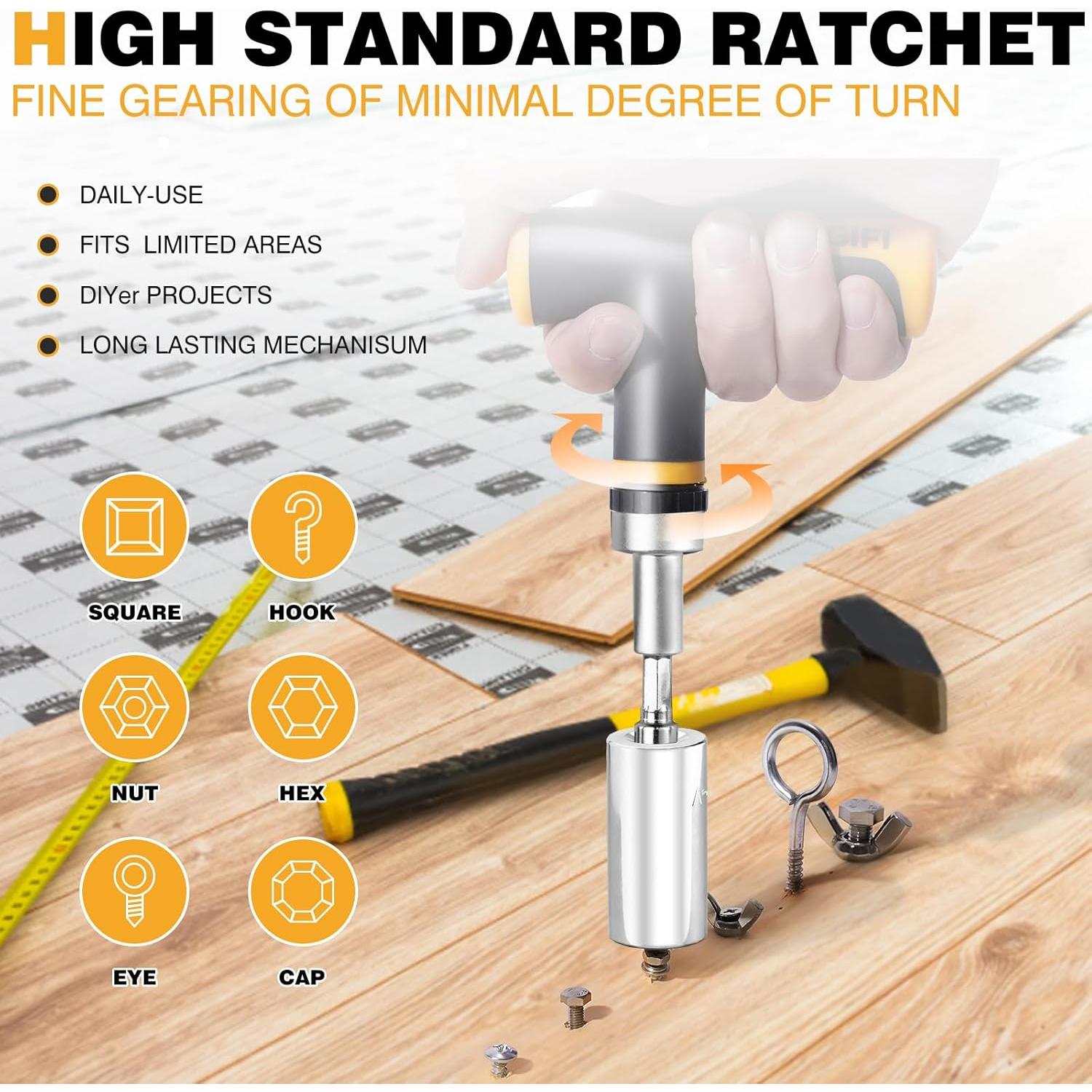Juego de Herramientas Multifuncional EGIFI 25 PCS Plata