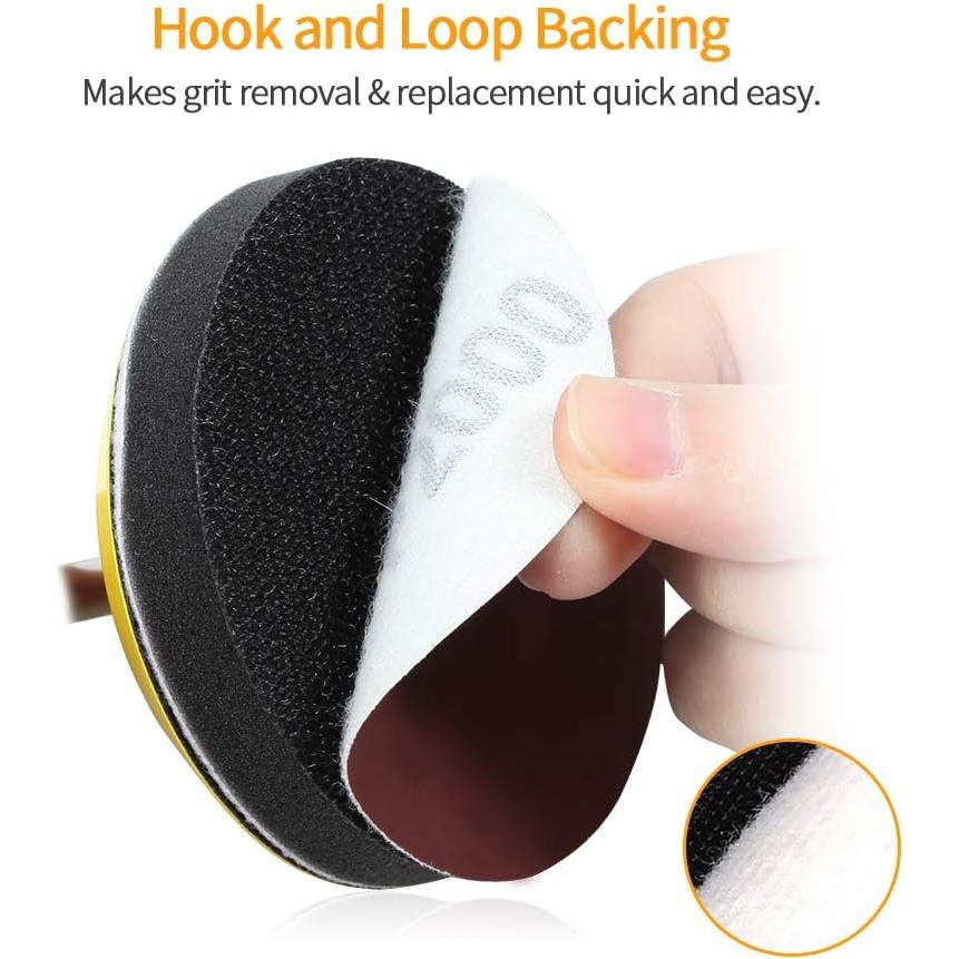 Discos de Lijado SPEEDWOX 100 pcs 7.62 cm 2000 Grano