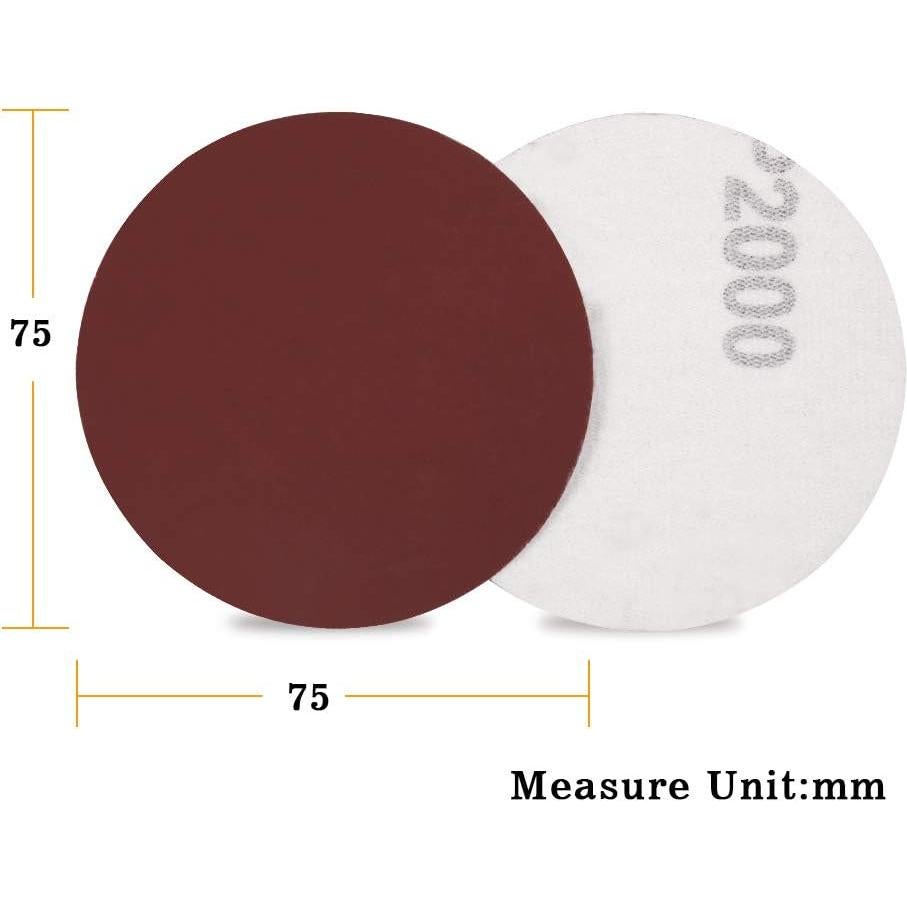 Discos de Lijado SPEEDWOX 100 pcs 7.62 cm 2000 Grano