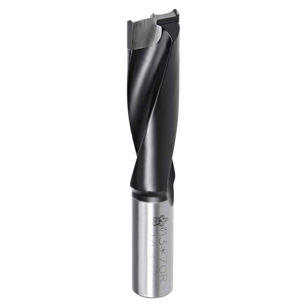 Broca de Punta Brad uxcell 13mm x 70mm HSS para Madera