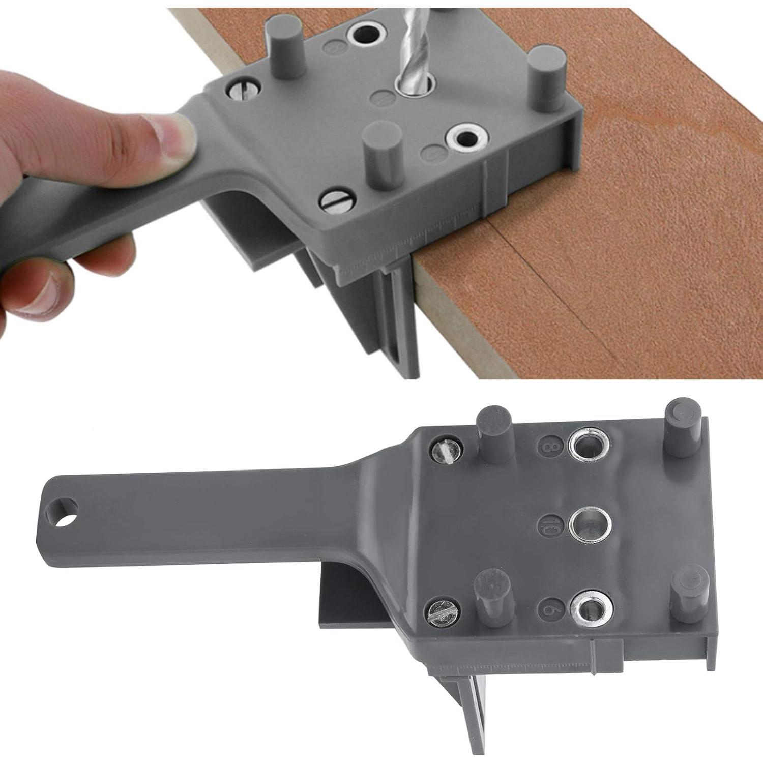 Kit de Plantilla de Dowel Leopacat 6mm 8mm 10mm Gris