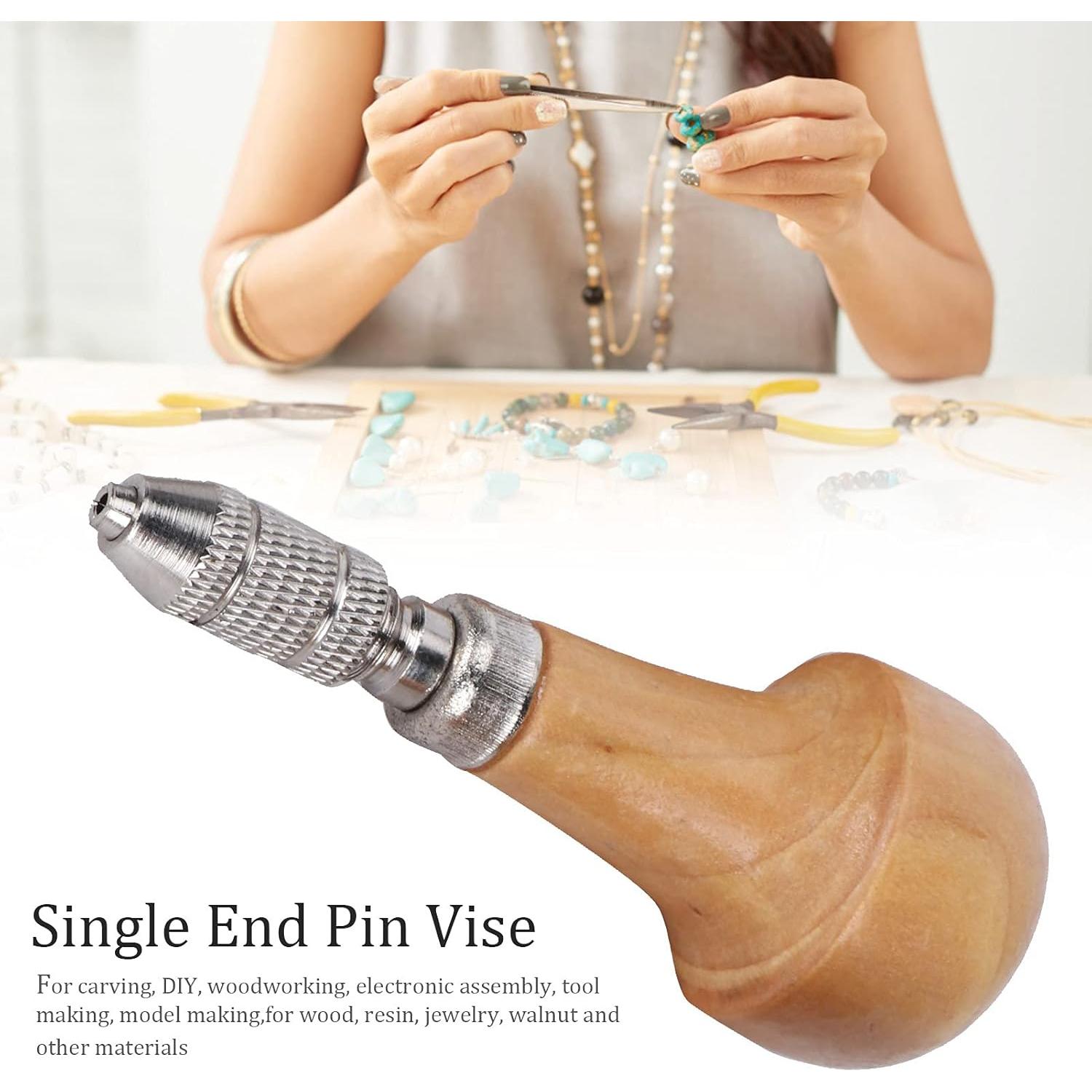 Juego de 3 Pinzas Pssopp para Joyería con Mango Ergonómico