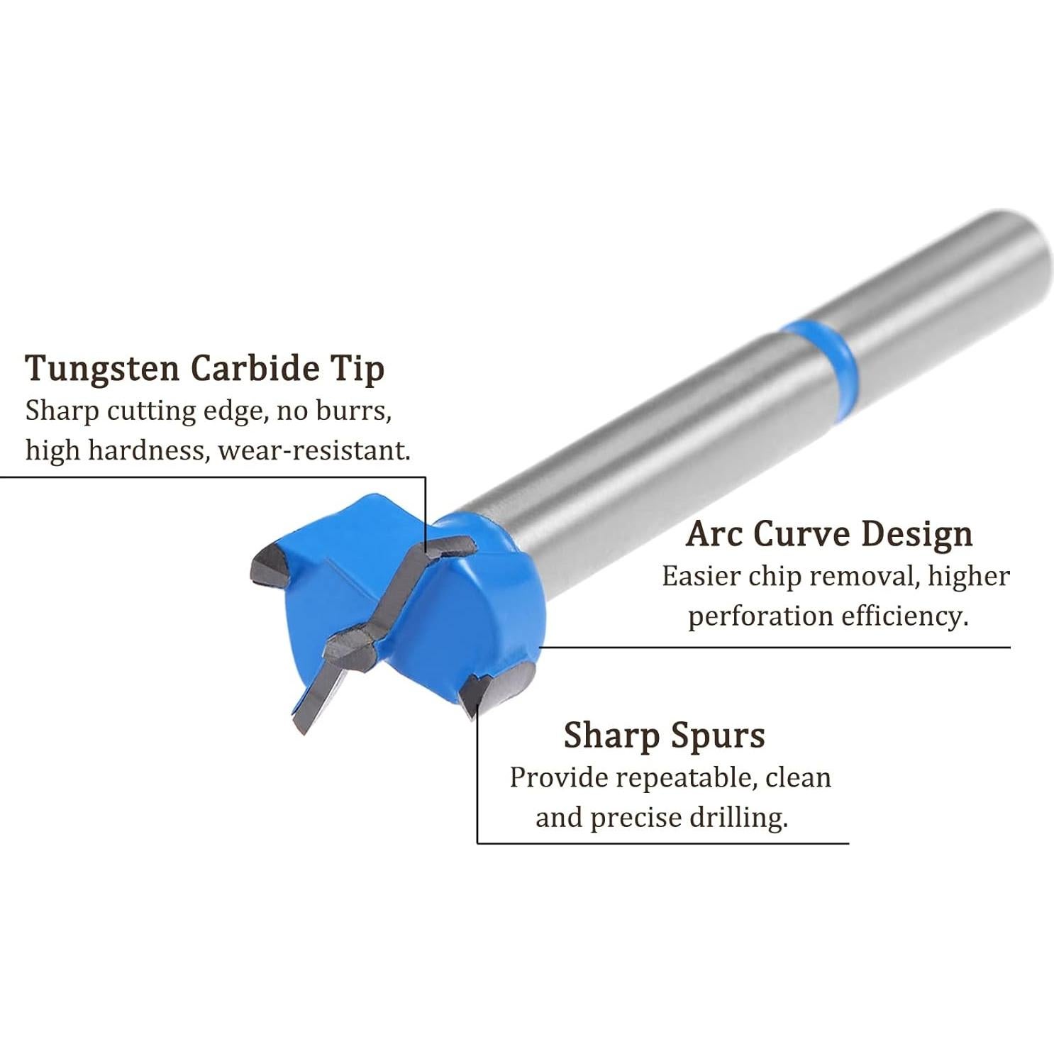 Broca Forstner Kozelo 15mm Carburo para Madera