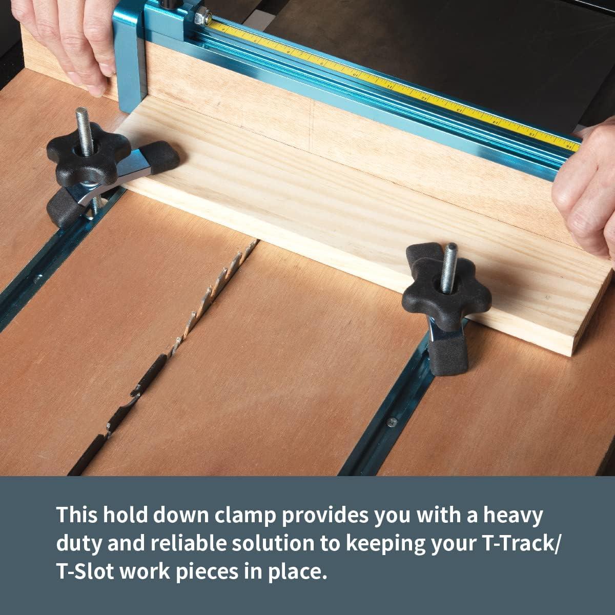 Mini Abrazadera de Sujeción POWERTEC 71082 Aluminio 9,21 cm