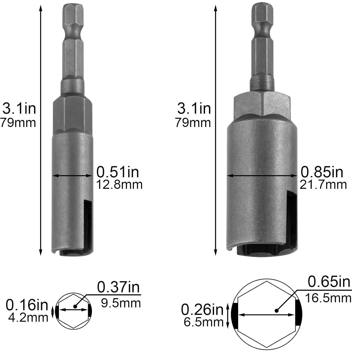 Juego de 2 Destornilladores Hexagonales PAGOW 9mm y 16mm