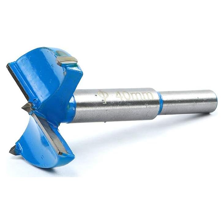 Broca Forstner 40mm Genubi Industry para madera azul