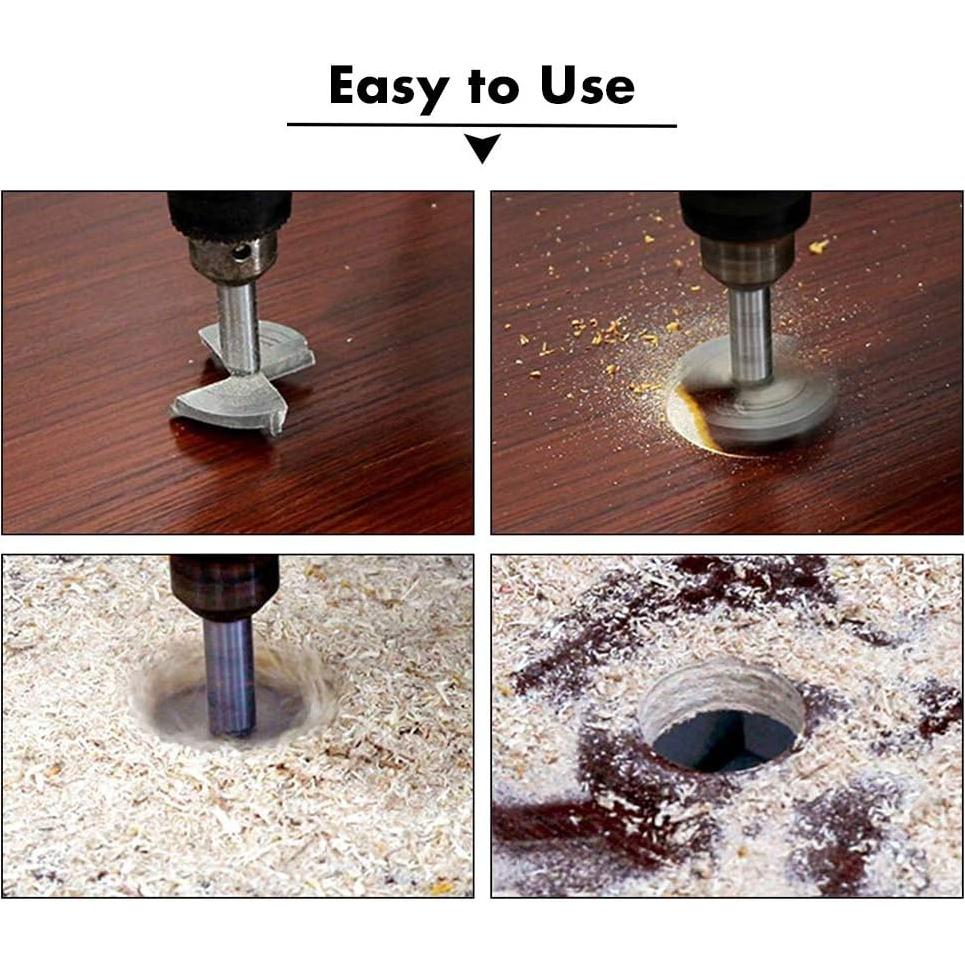 Broca Forstner 40mm Genubi Industry para madera azul