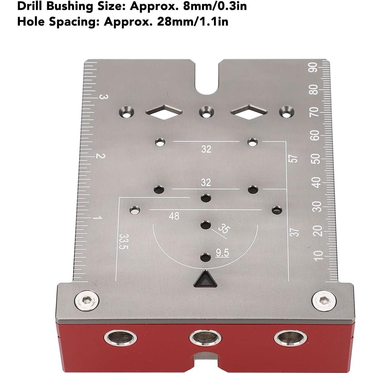 Localizador de Agujeros para Bisagras Yosoo 30cm Ajustable