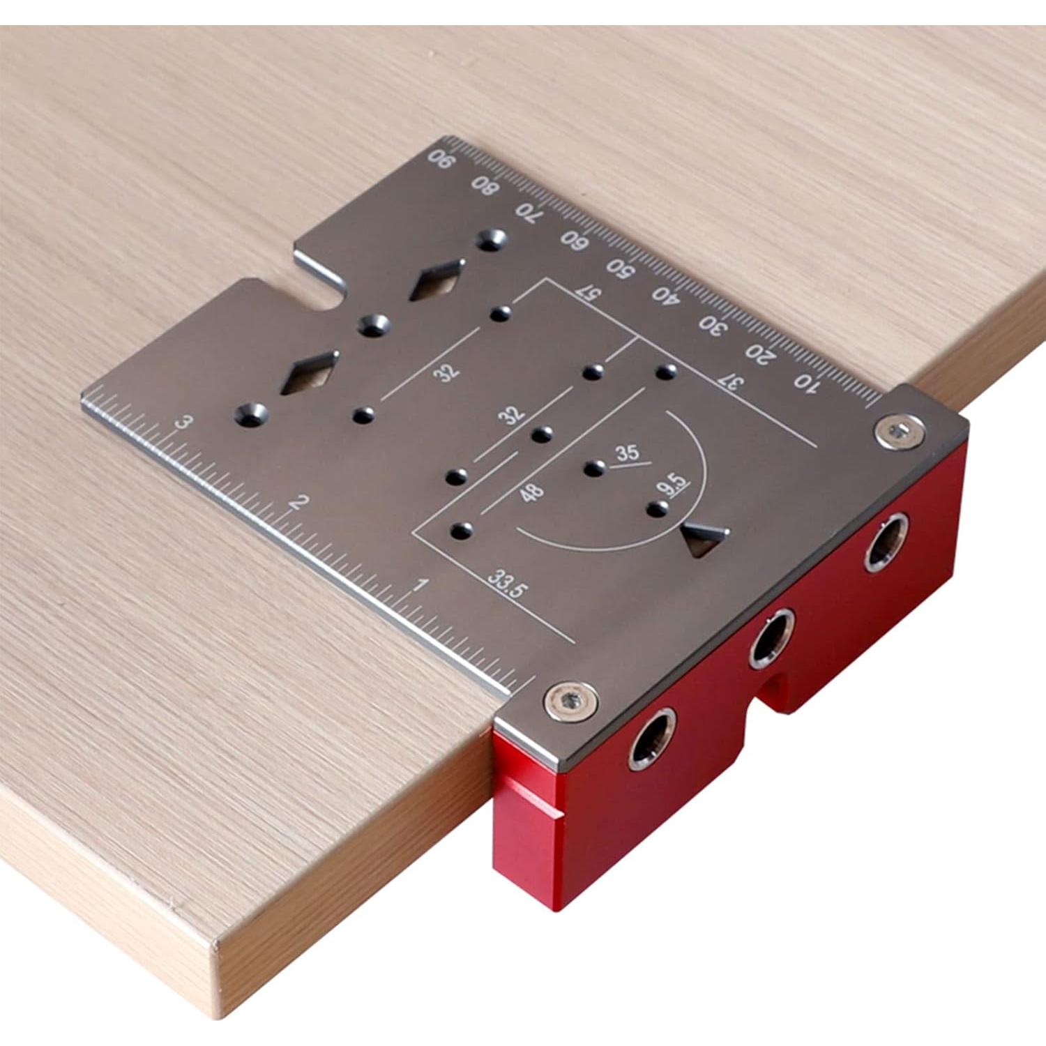 Localizador de Agujeros para Bisagras Yosoo 30cm Ajustable