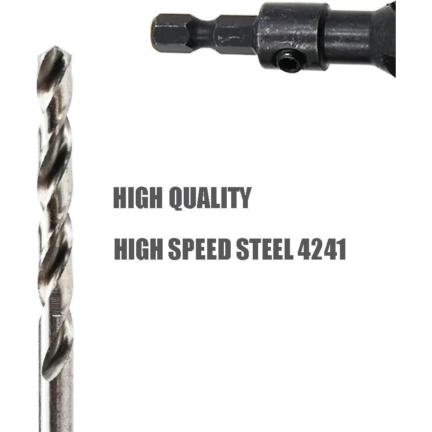 Juego de Brocas Avellanadoras Atskonnen 4 PCS HSS 4241