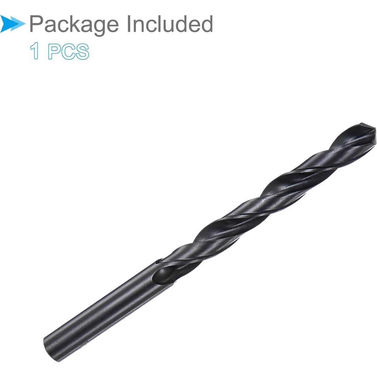 Broca Espiral Acero Rápido 9.4mm CoCud Longitud 125mm