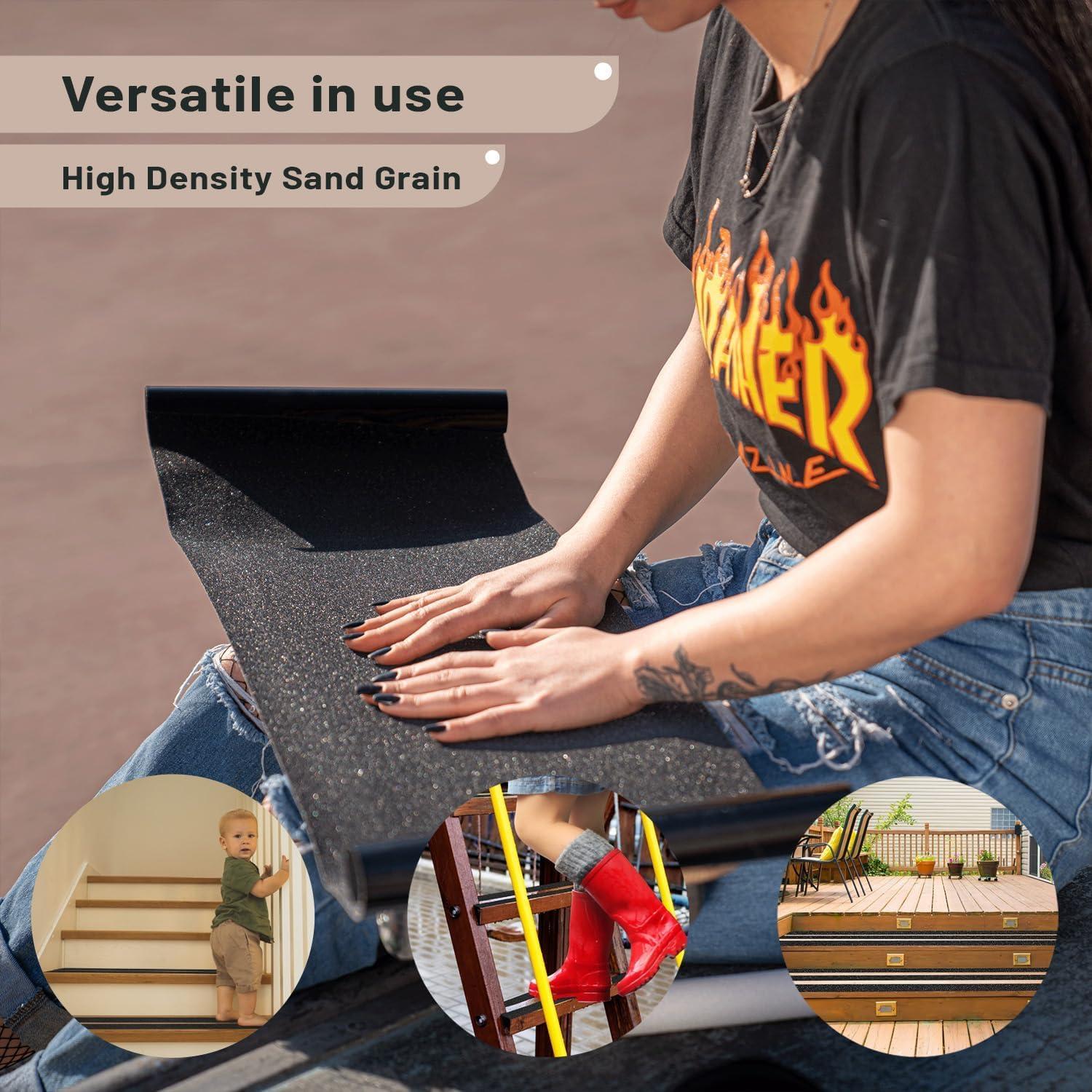 Cinta Antideslizante Mr. Pen 81x22 cm para Patinetas