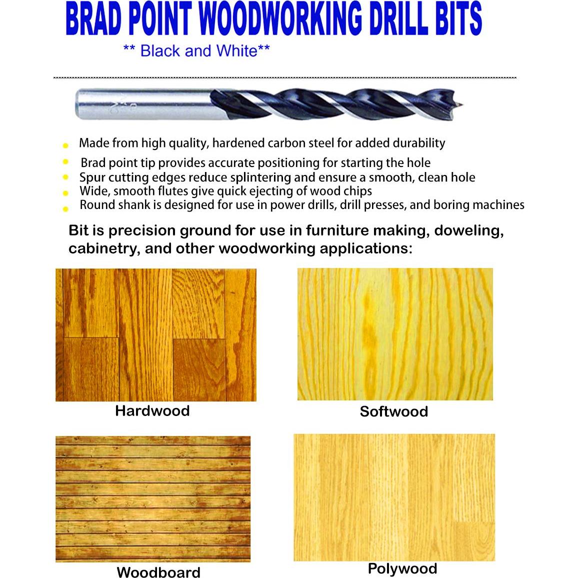 Juego de Brocas de Madera MAX-CRAFT 20 Pcs 3.2mm