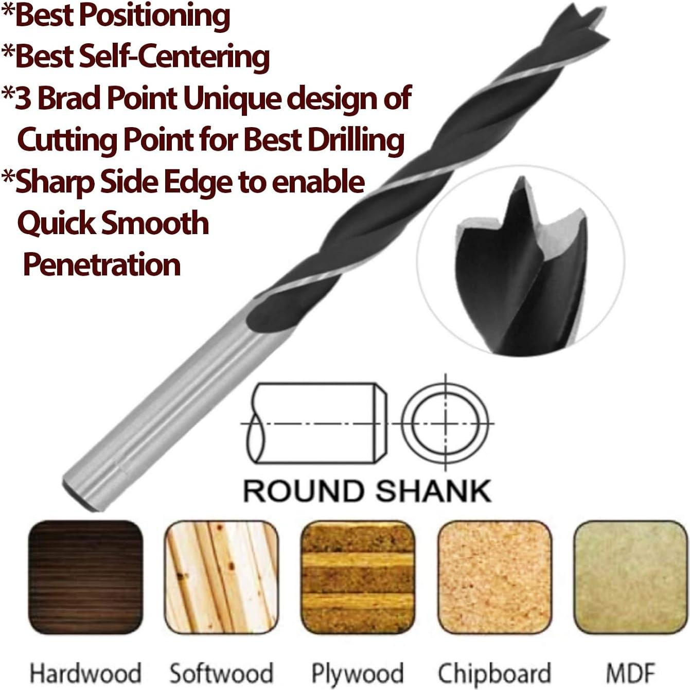 Juego de Brocas de Madera MAX-CRAFT 20 Pcs 3.2mm