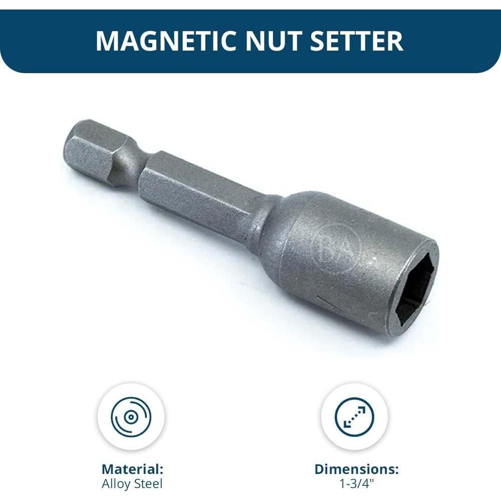 Destornillador Magnético Benchmark Abrasives 4.45cm Hexagonal