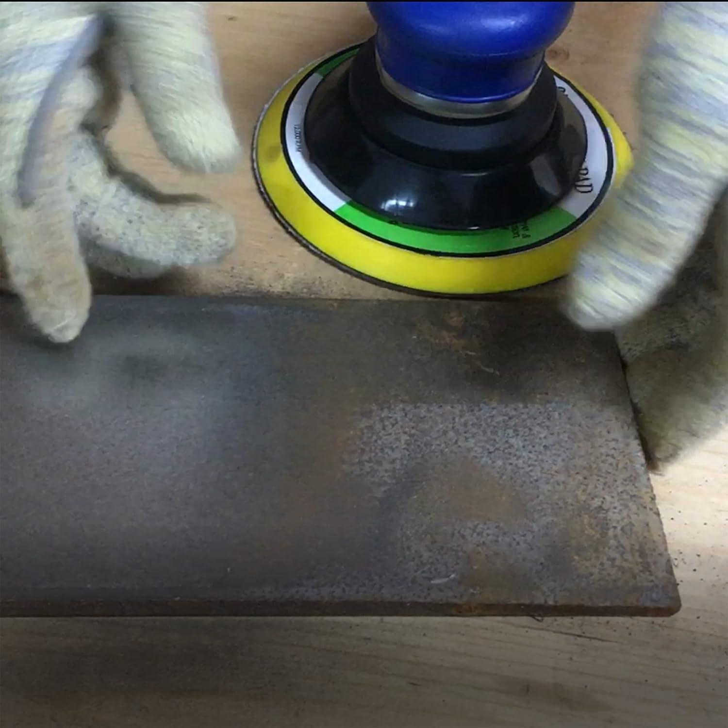 Lijadora Orbital Neumática UPWOOD 5 Pulgadas con 10 Lijas