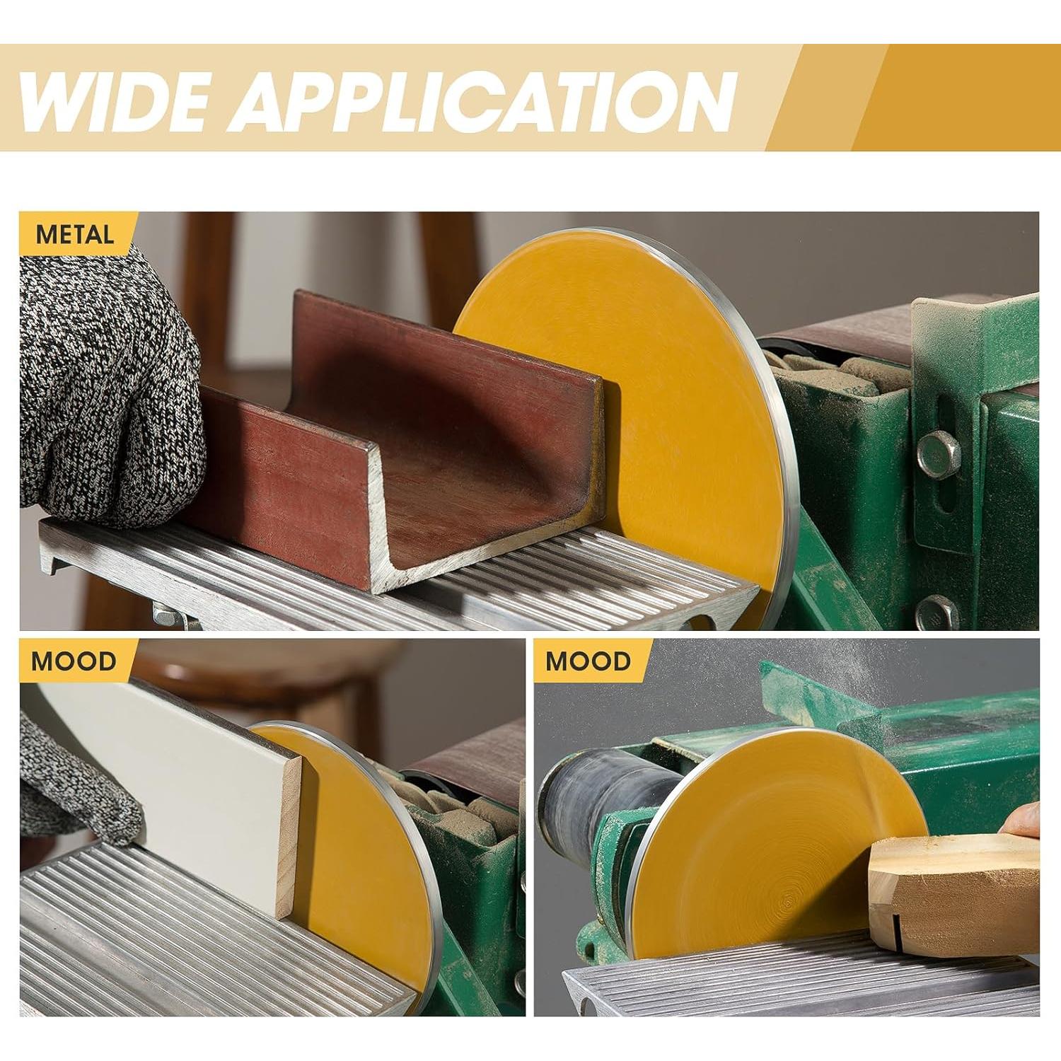 Discos de Lijado CowboyBOB 100 Pcs 15.24 cm 100 Grit PSA