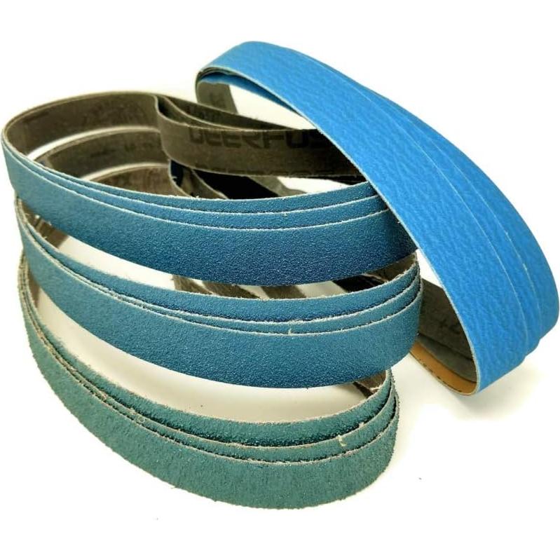 Cintas de Lijado Zivisk 10 mm x 330 mm 16 Piezas Granos Variados