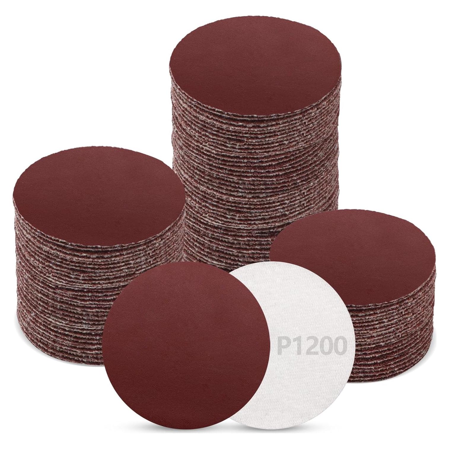 Discos de Lijado ZEHIQ 120 pcs 1200 Grano 5,08 cm