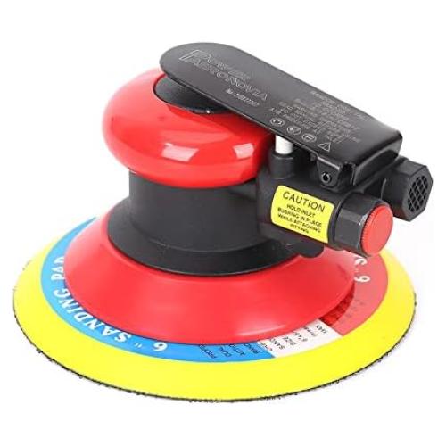 Lijadora Orbital Neumática POWER AERO 6" Profesional