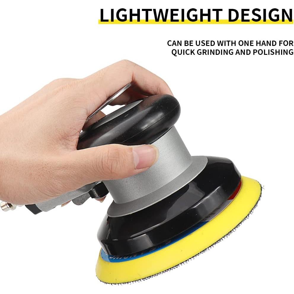 Lijadora Orbital Neumática SI FANG 5" Alta Resistencia