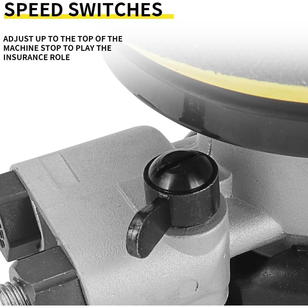 Lijadora Orbital Neumática SI FANG 5" Alta Resistencia