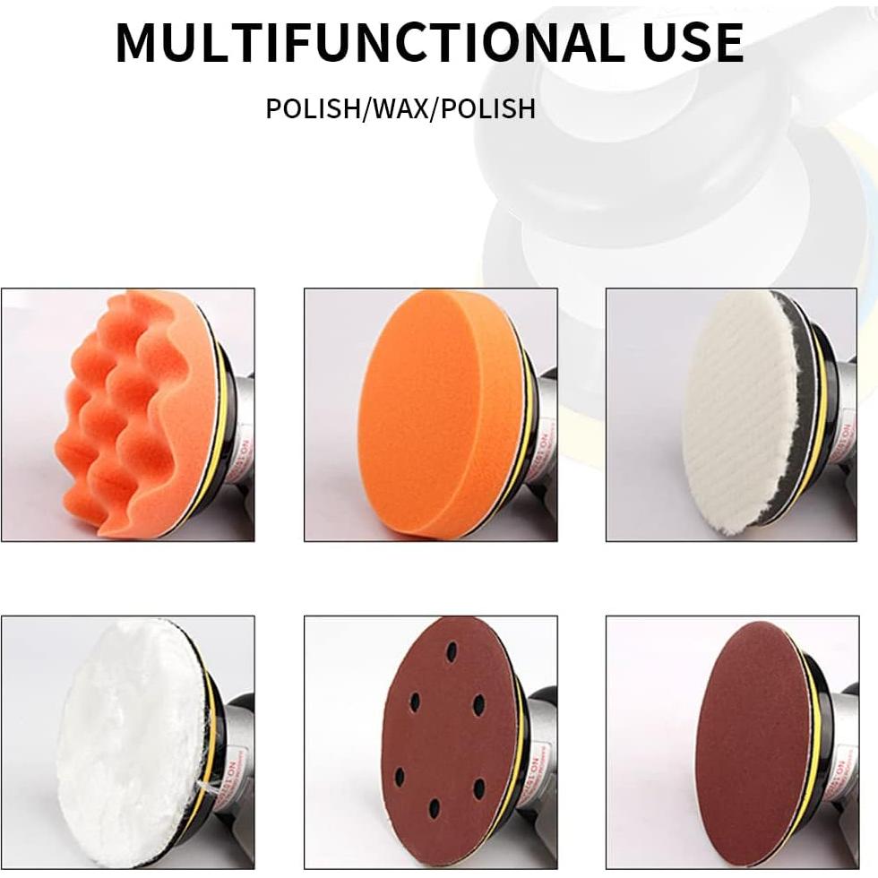 Lijadora Orbital Neumática SI FANG 5" Alta Resistencia