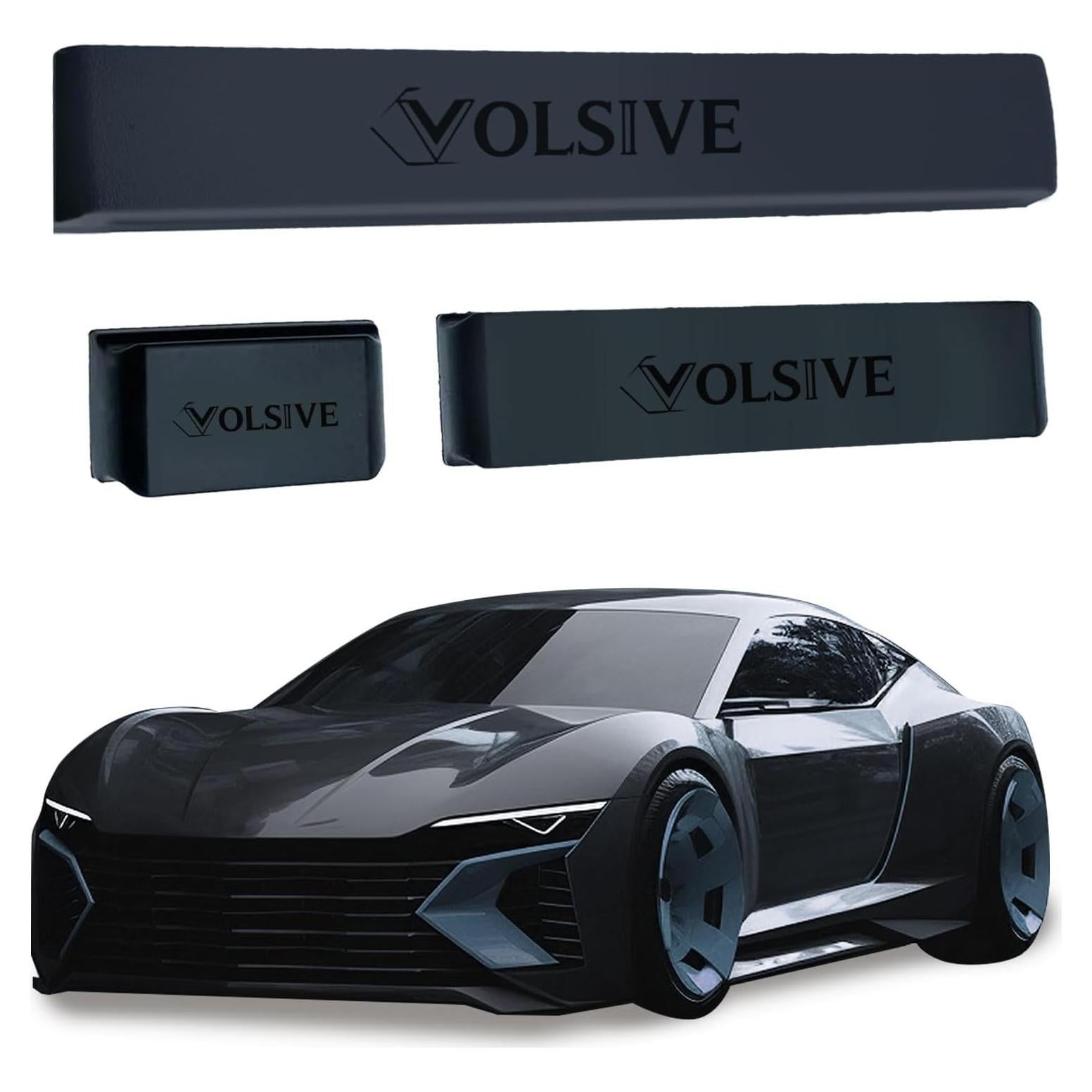 Juego de Bloques de Lijado VOLSIVE 3Pcs para Madera y Carrocería