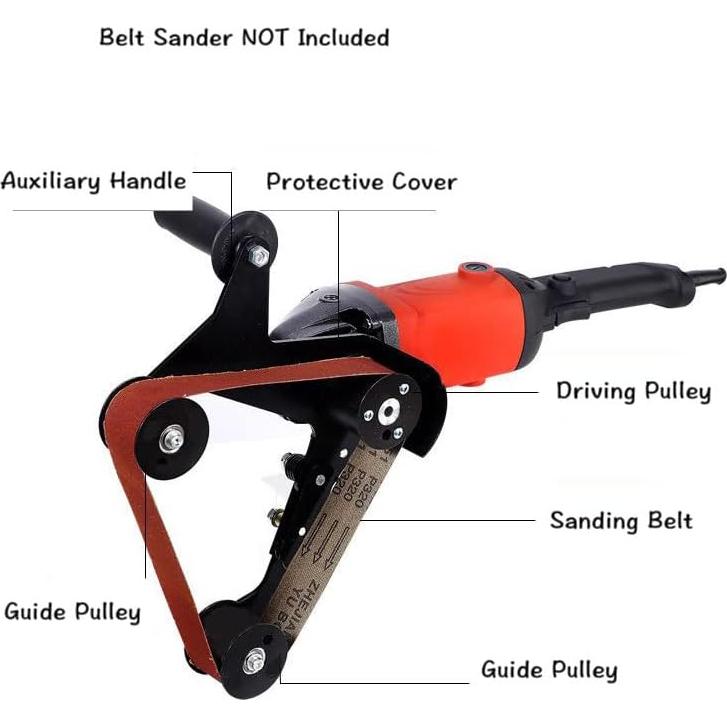 Adaptador de Lijadora de Banda Genérico para Amoladora 1.68cm
