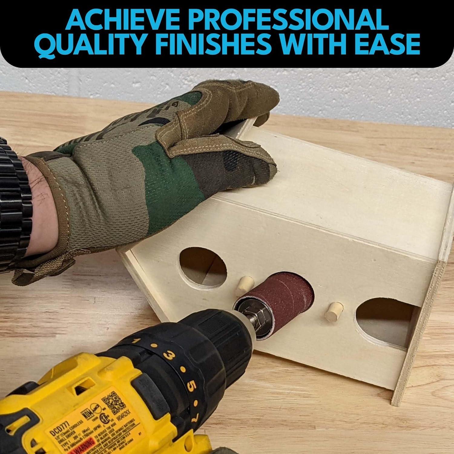 Juego de 12 Mangas de Lijado LINE10 5,08 cm 60/80/120 Granos