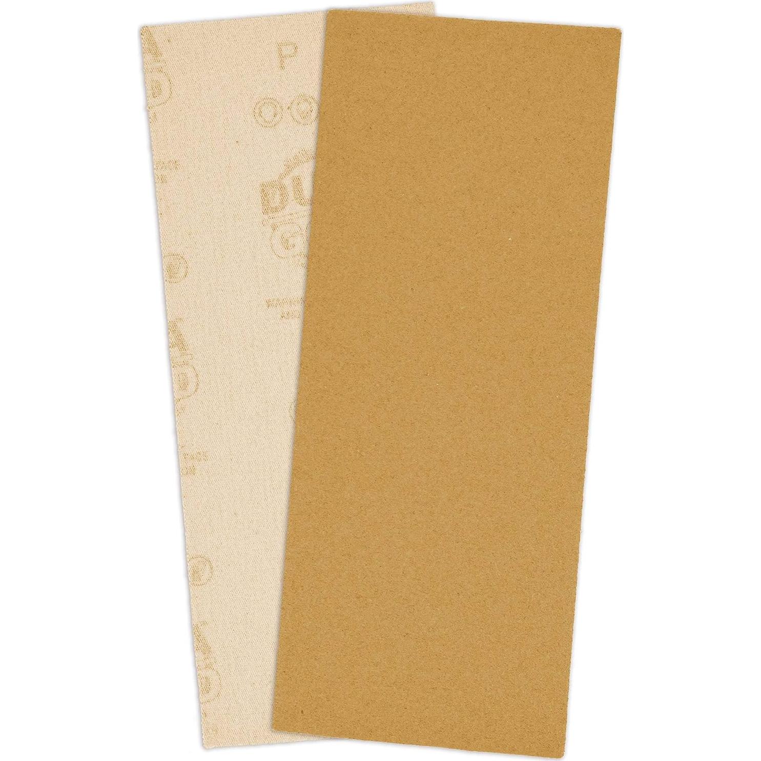 Hojas de Lija Dura-Gold Premium 1/3 100 Granos - Caja de 20