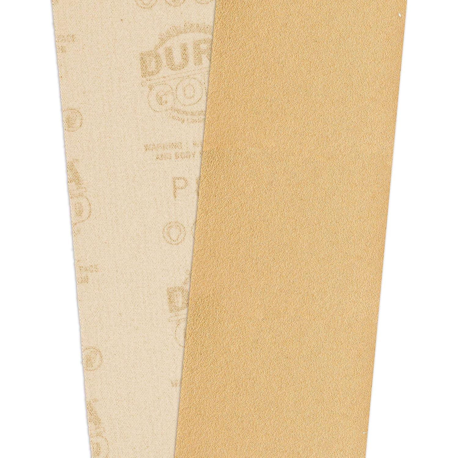 Papel de Lija Dura-Gold 100 Grano Oro 7 cm x 12 m