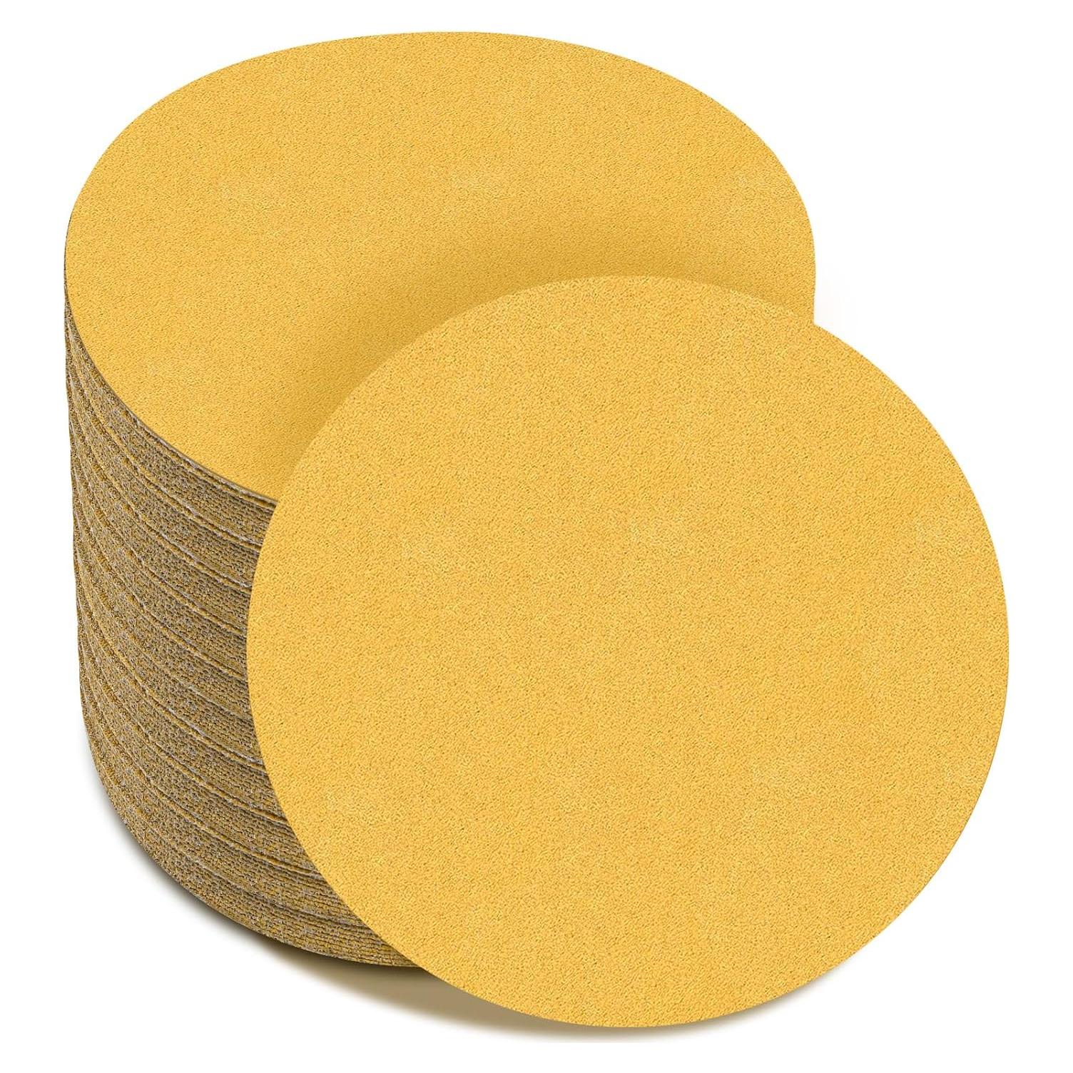 Discos de Lijado 150 Granos SSIIXX 15 cm Hook and Loop - 100 Pzas