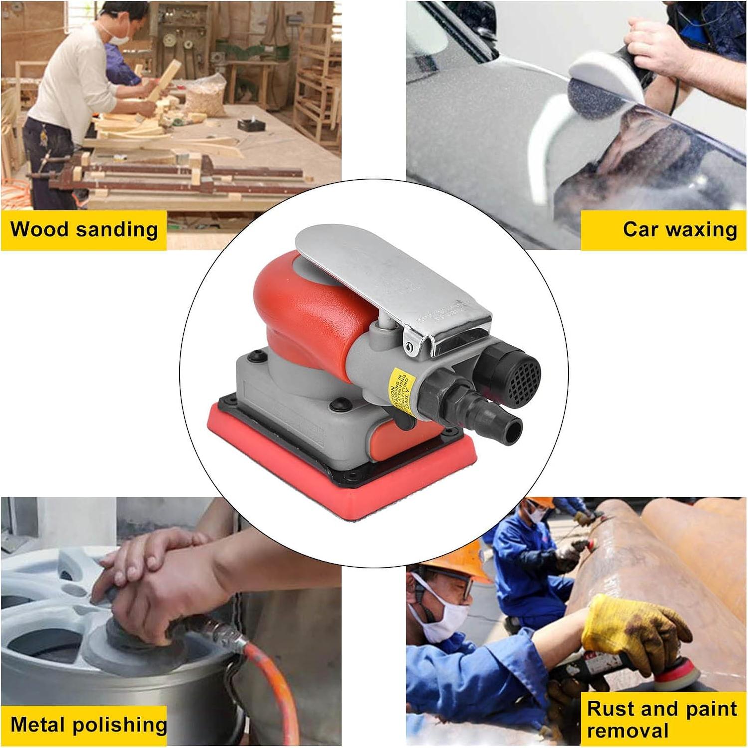 Lijadora Neumática Estink KP-6793 75x100mm 10000RPM