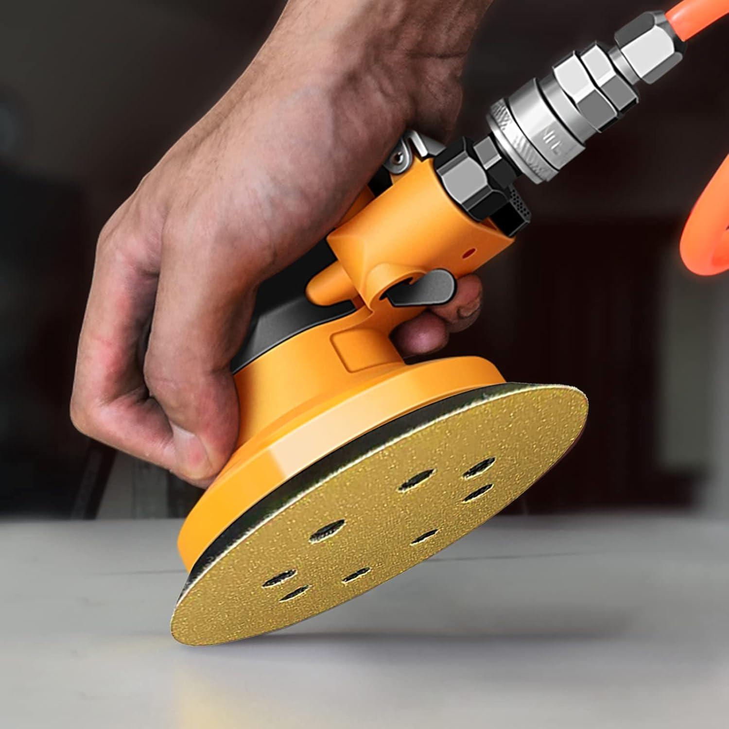 100 Discos de Lijado 12.7 cm QYQRQF 120 Granos 8 Agujeros