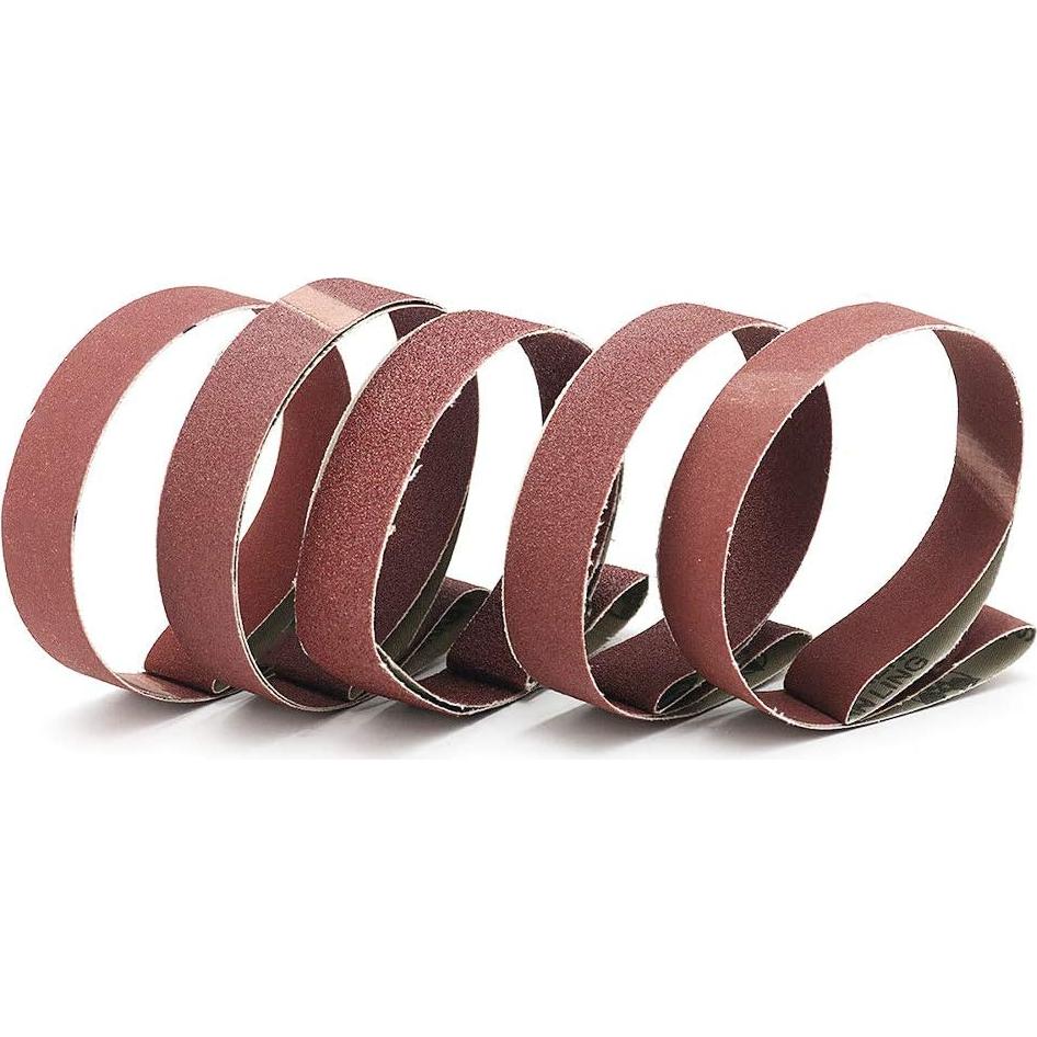 Cintas de Lijado Zivisk 25mm x 760mm 15 Piezas Granos 60-240