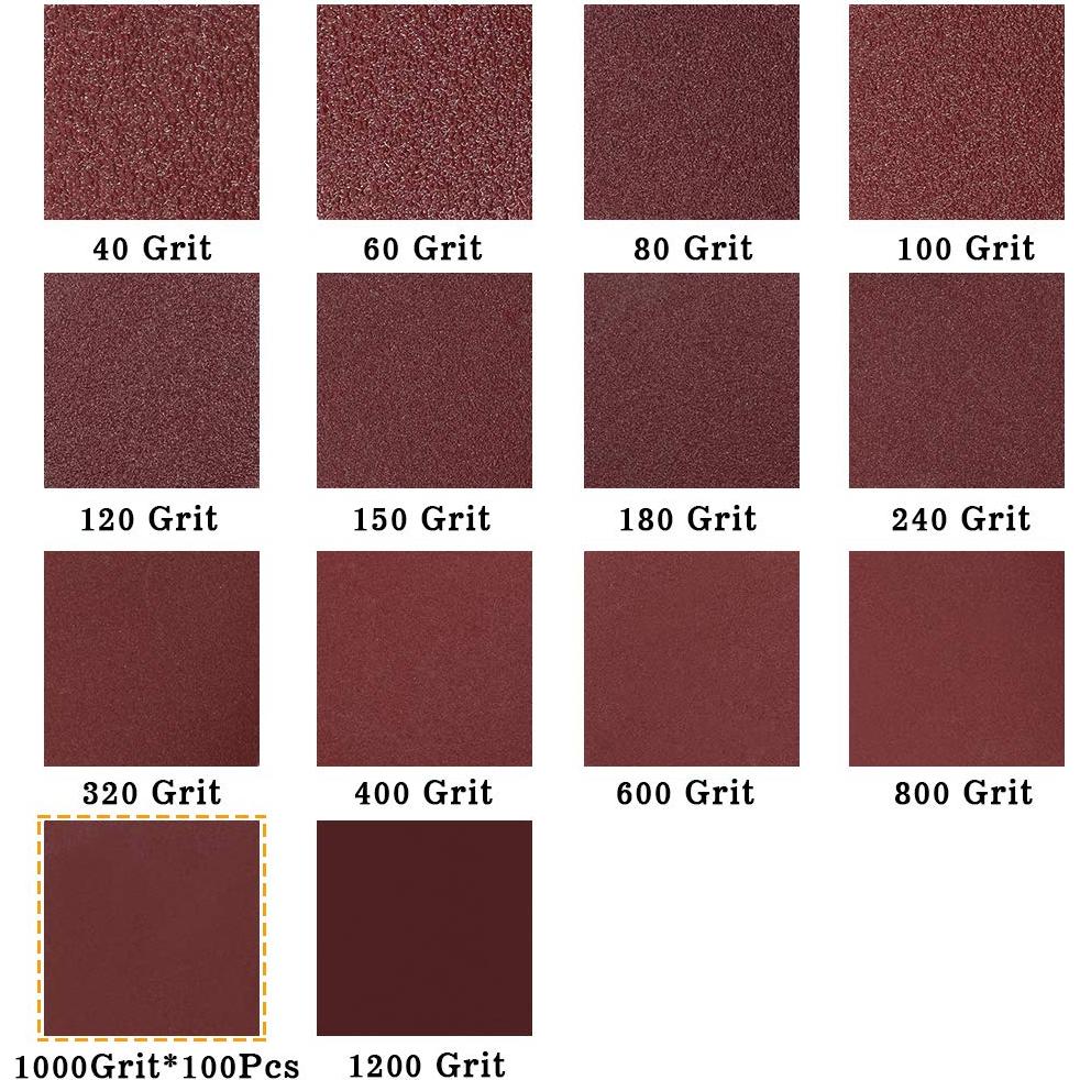 Discos de Lijado SPEEDWOX 100pcs 1000 Grano 5,08 cm