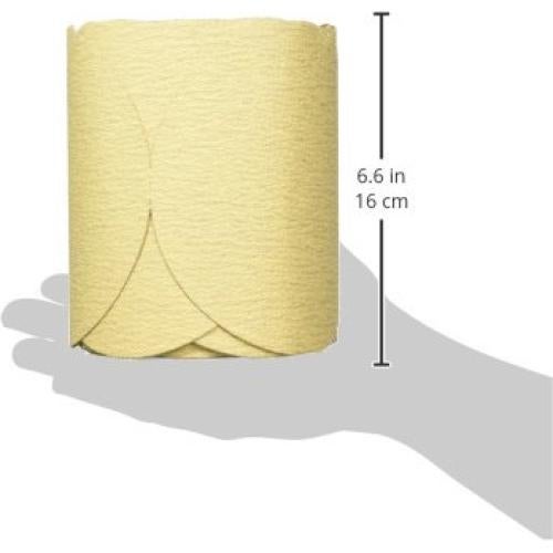 POWERTEC 100 PCS 80 Grit 6 Inch PSA Sanding Discs, Self Stick Adhesive Sandpaper, 6" for Drywall, Woodworking, Paint, Epoxy with Random Orbital Sanders, DA Sanders, 4x36 Belt Disc Sander (4DR1508)