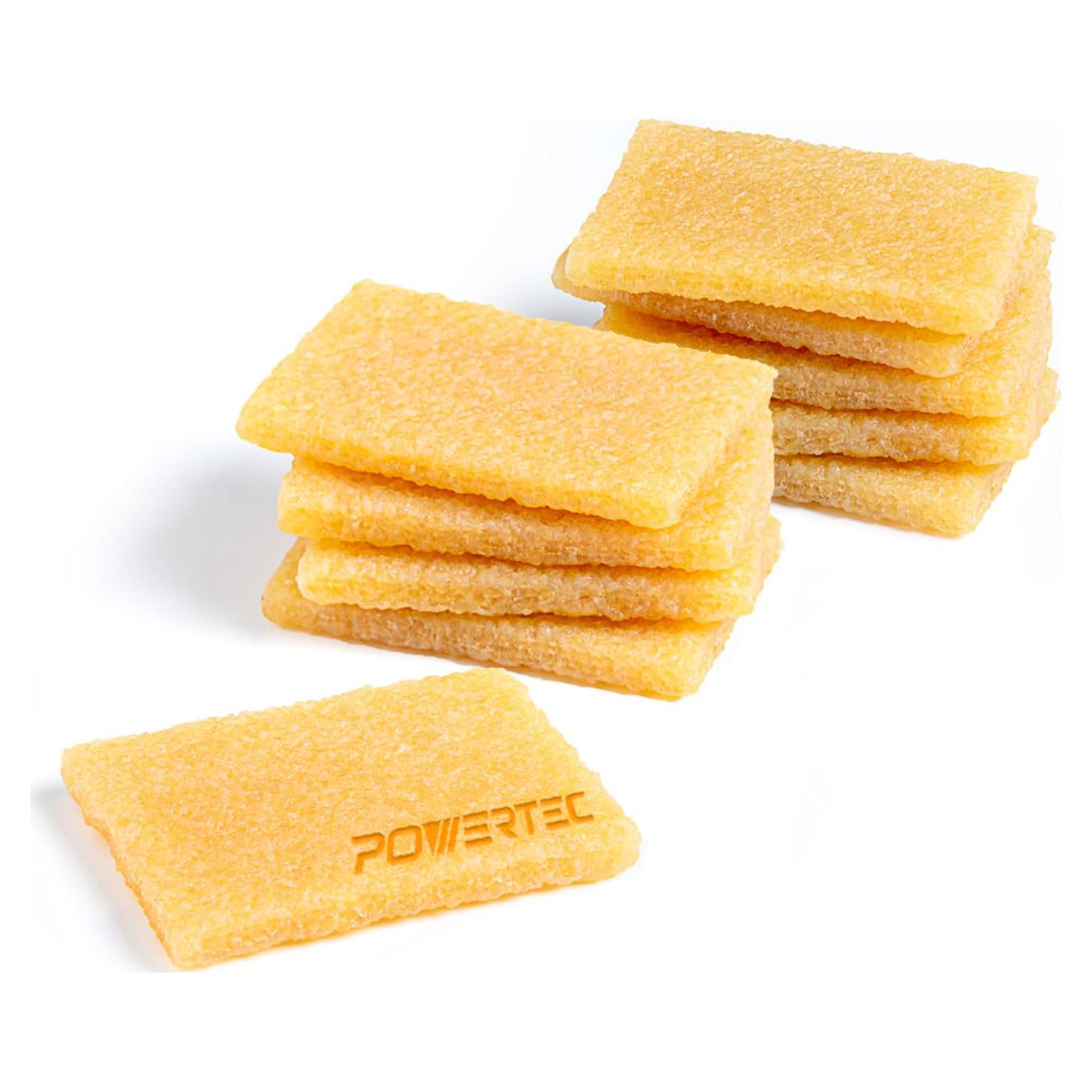 Bloques de Limpieza Abrasiva POWERTEC 10PK para Lijadoras