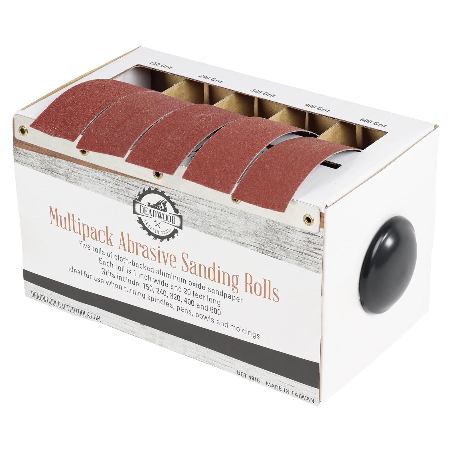 Papel Abrasivo DCT 5 Piezas 150-600 Grano Dispensador