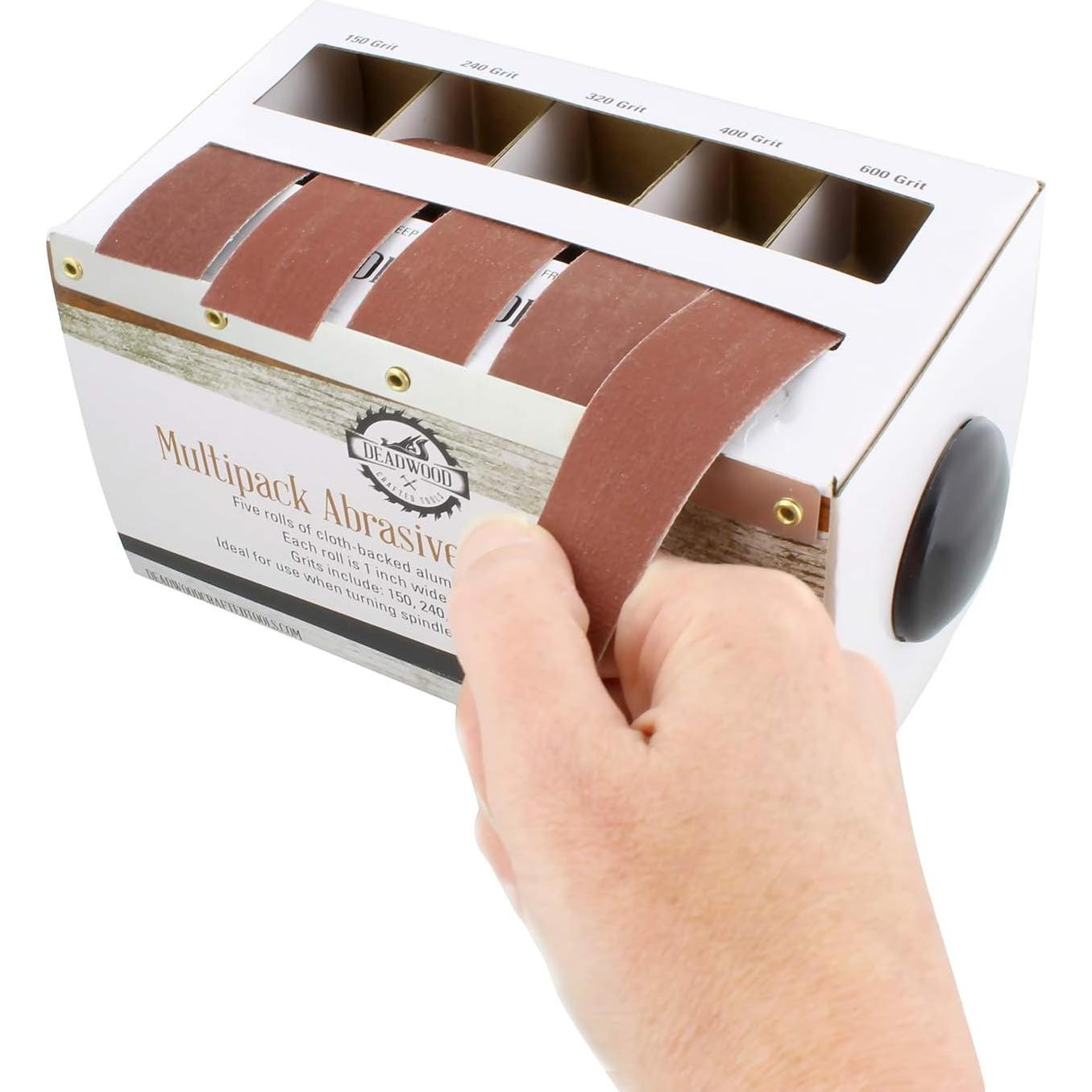 Papel Abrasivo DCT 5 Piezas 150-600 Grano Dispensador