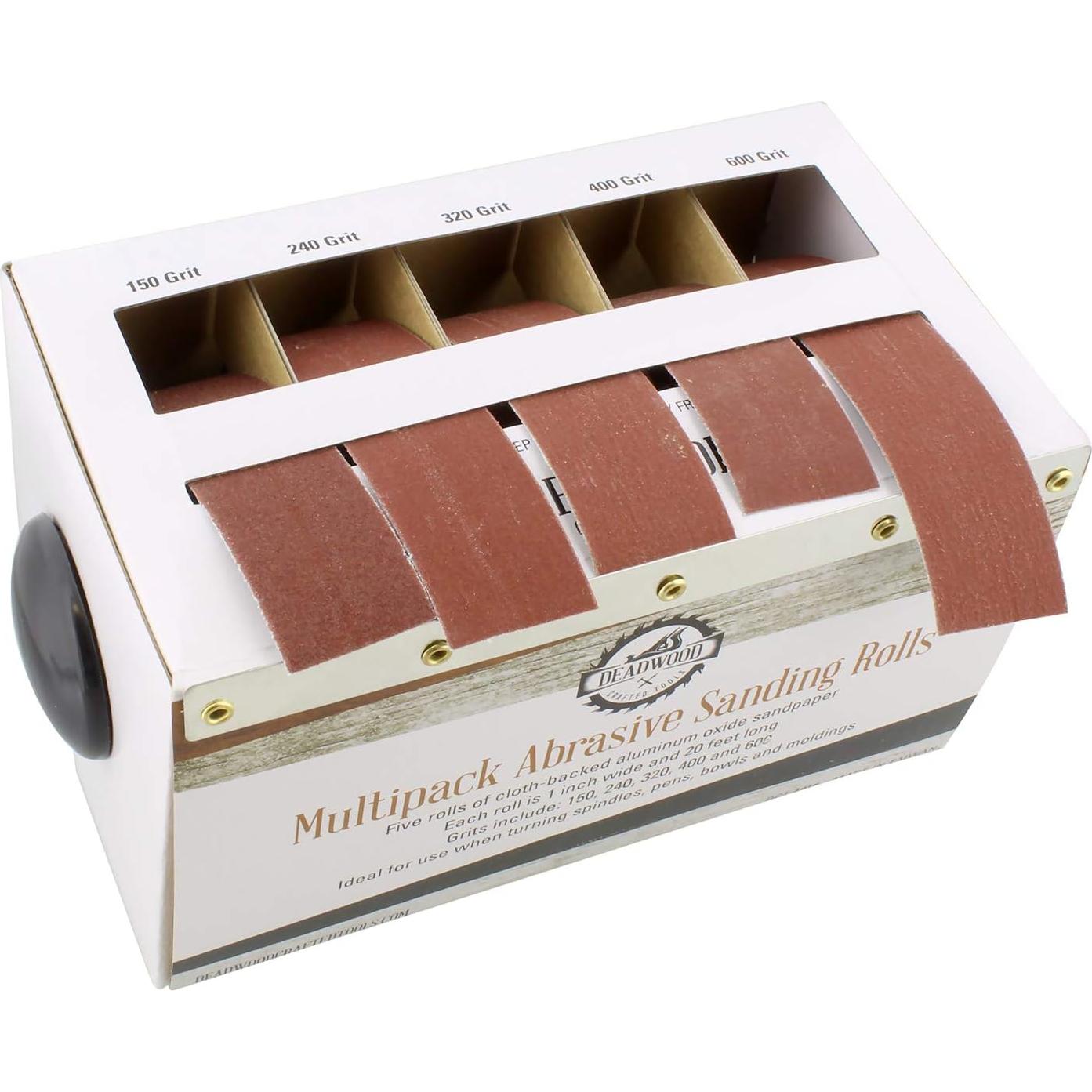 Papel Abrasivo DCT 5 Piezas 150-600 Grano Dispensador