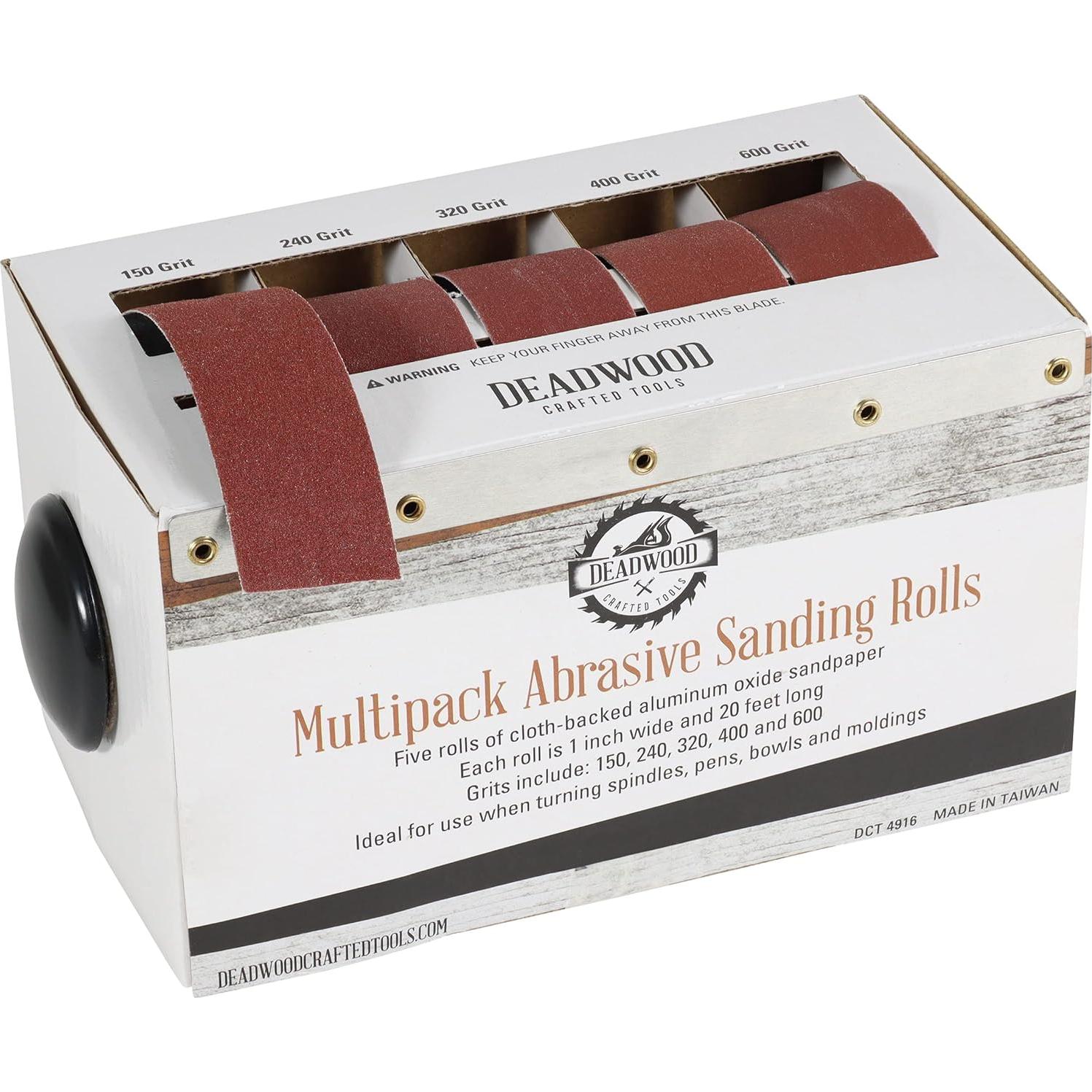 Papel Abrasivo DCT 5 Piezas 150-600 Grano Dispensador